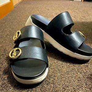 Coach Gable leather sandal